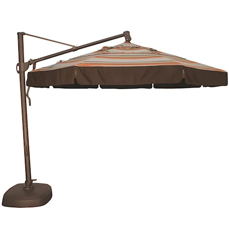 11' Cantilever Octagonal Umbrella with Double Wind Vent